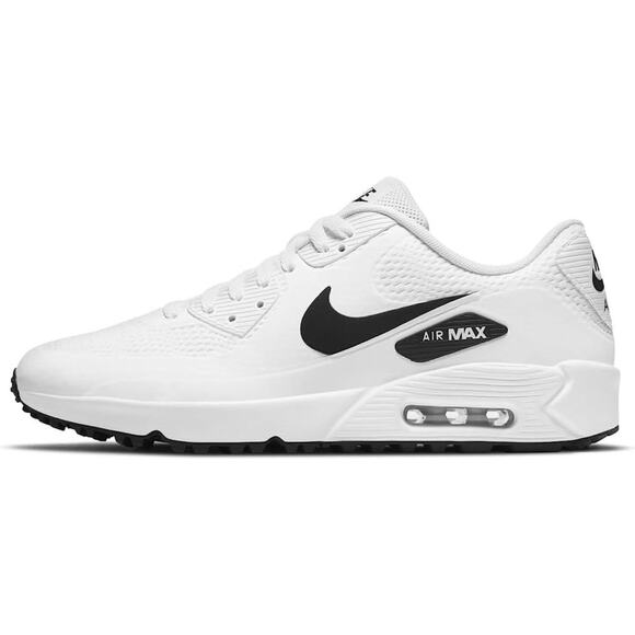 NWT Nike Men's Golf Shoes White Black Lightweight Breathable Athletic/10.5 - Picture 2 of 5